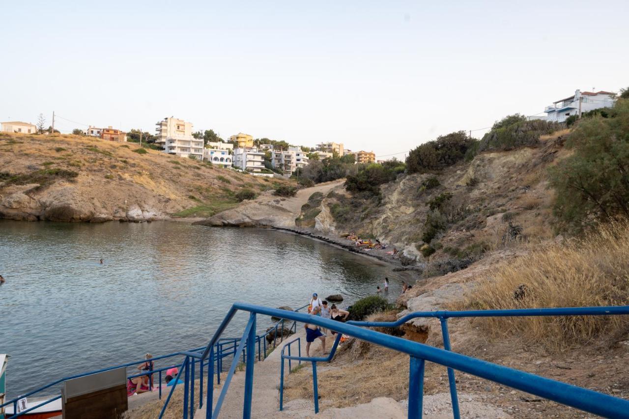 Amazing Sea View, Rafina Port, Athens Airport, Self-Check-In Apartment Exterior photo