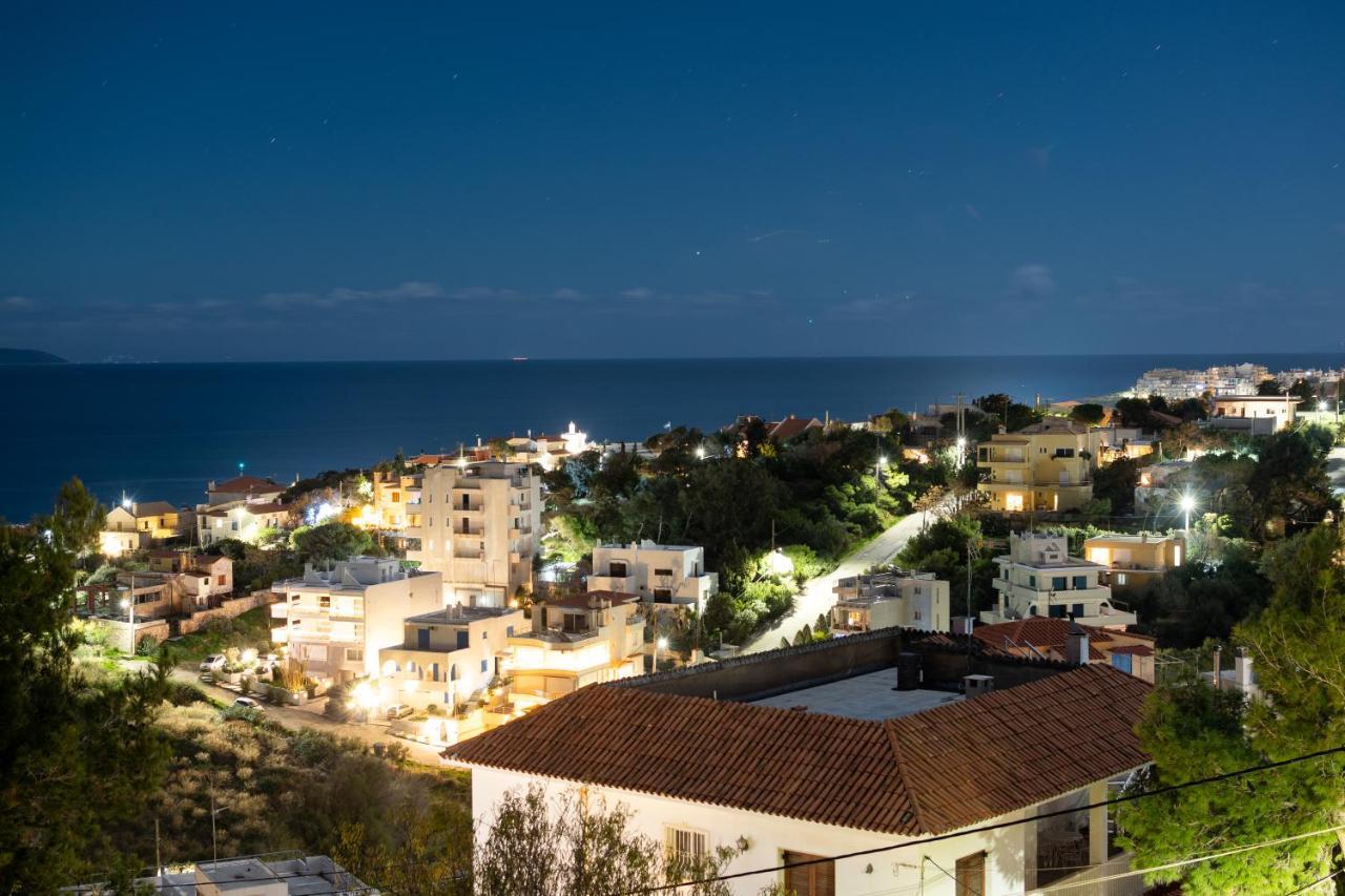 Amazing Sea View, Rafina Port, Athens Airport, Self-Check-In Apartment Exterior photo